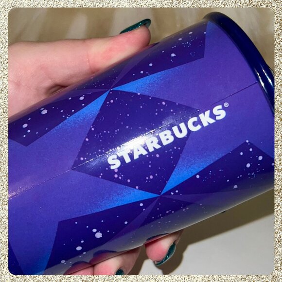 ⭐ Starbucks South Carolina Patchwork Palmetto Ceramic 12oz Tumbler NWOT - Picture 3 of 5